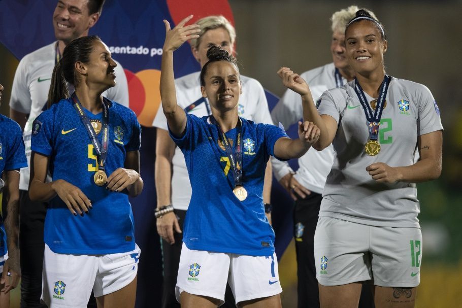 Copa América reuniu 23 atletas que atuam no Brasileirão Feminino