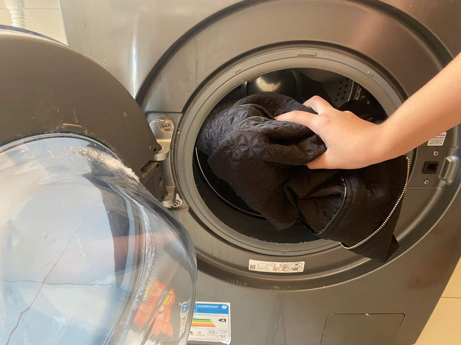 Cuidado com o que você coloca na máquina de lavar