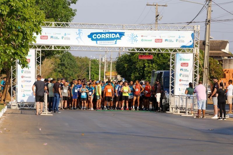 mais de 150 pessoas completaram os 5 km de percurso da corrida de inverno