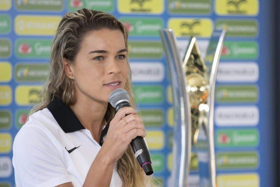 na vespera da decisao do brasileirao feminino neoenergia tamires exalta ano especial da modalidade