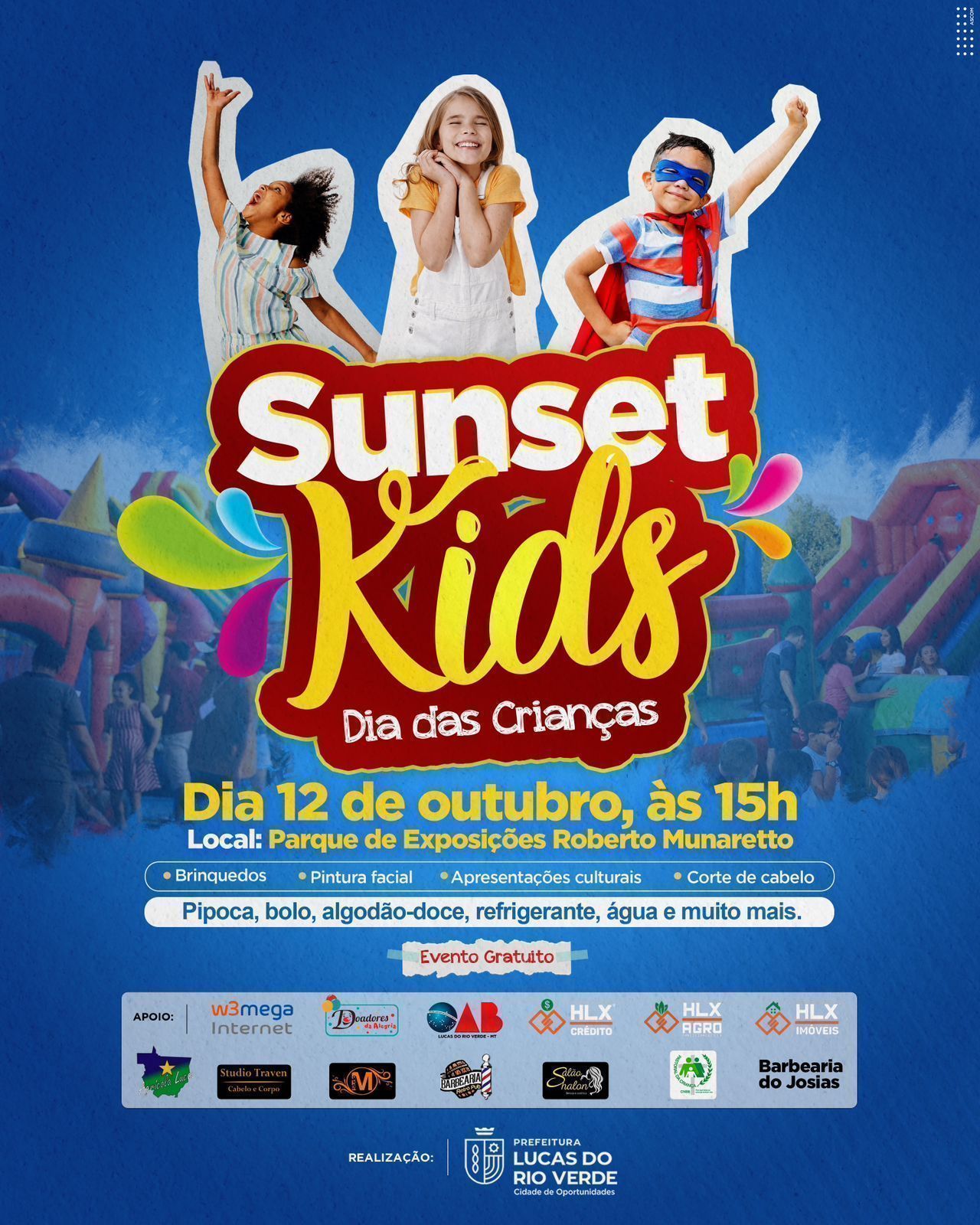 Ônibus para festa das crianças no Roberto Munaretto começam a circular às 13h30