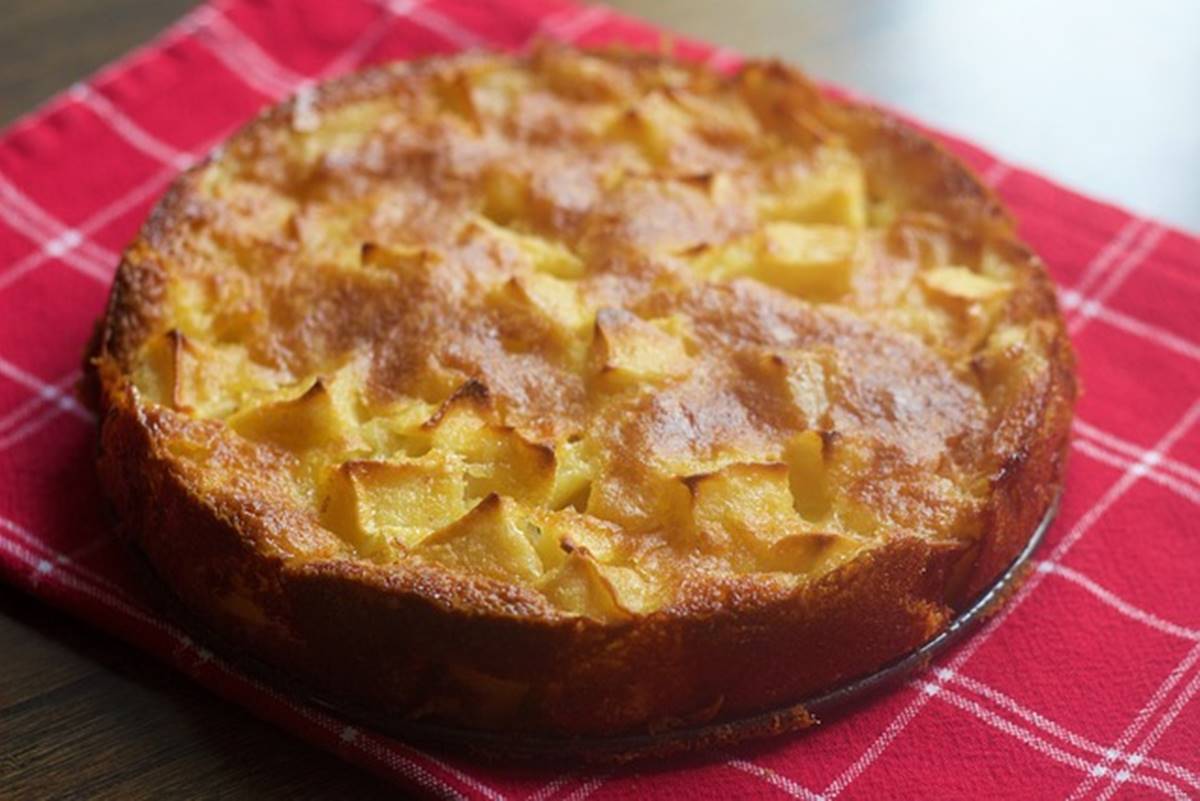 receita de torta de maçã