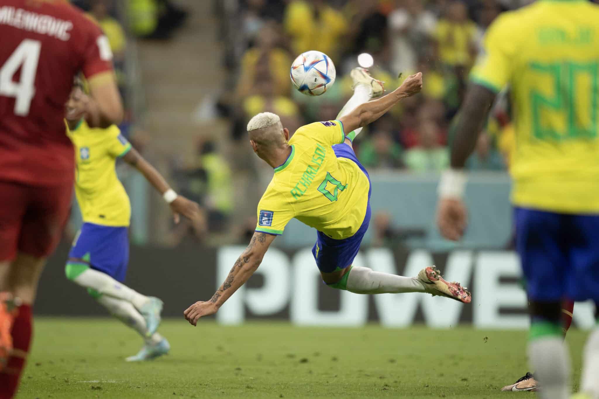 Richarlison diz que gol de voleio foi um dos mais bonitos da carreira
