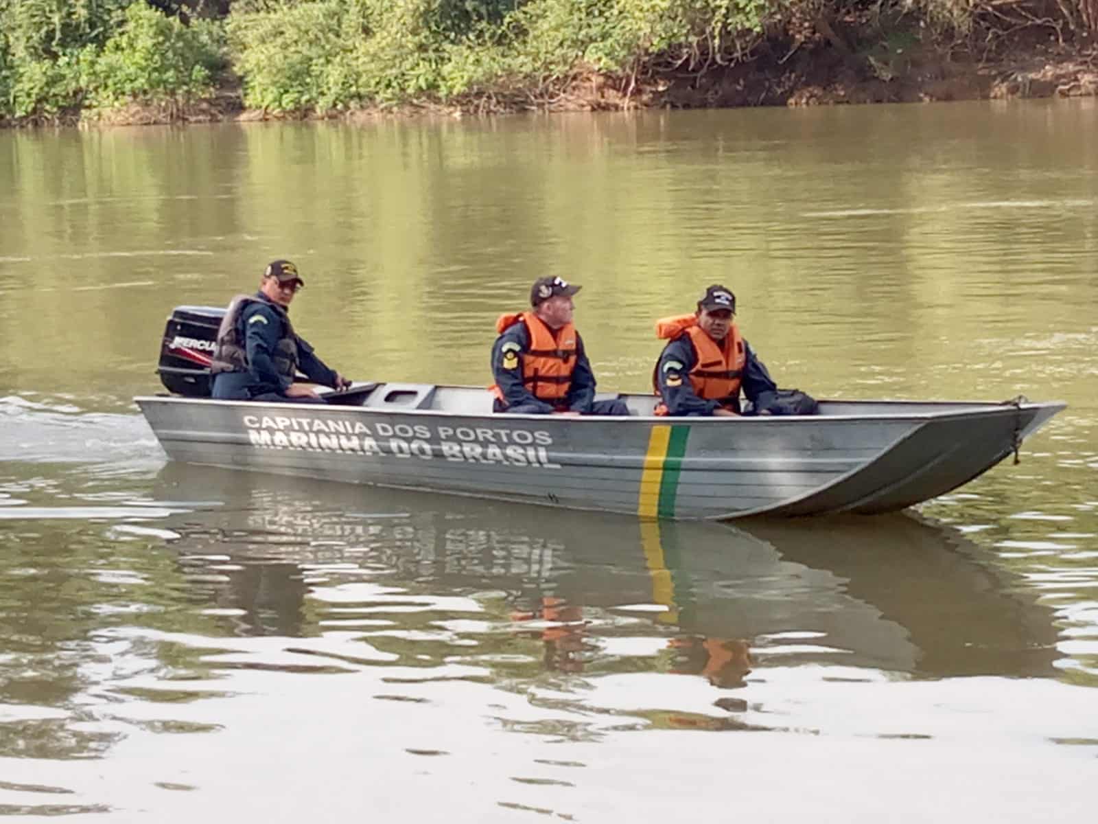 Equipe da Marinha do Brasil realiza palestra educativa em Lucas do Rio Verde