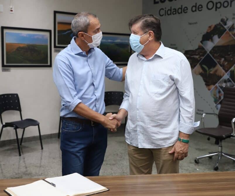 Prefeito Miguel transfere comando da Prefeitura de Lucas do Rio Verde a Daltro Figur