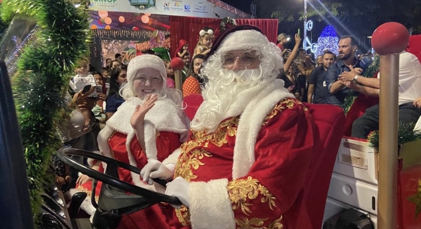 Natal dos Sonhos consolida Sinop como destino turístico: Parada de Natal e cidade iluminada estão entre as atrações