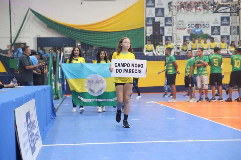 Seleções municipais de basquete e vôlei disputam Jogos Abertos Mato-grossenses