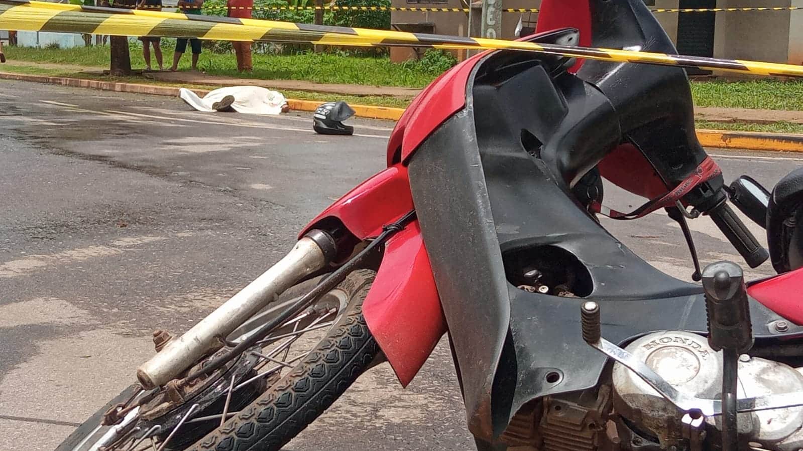 Motociclista é assassinado a tiros em via pública de Lucas do Rio Verde