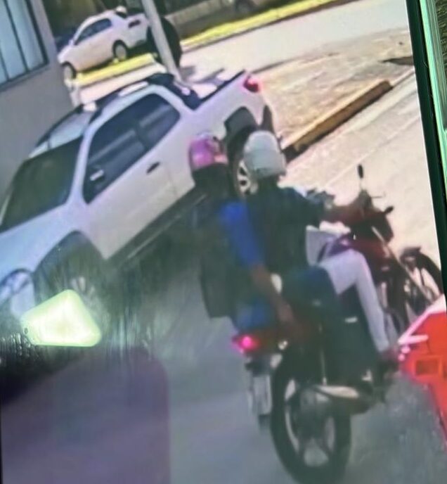 Dupla assalta loja no centro de Lucas do Rio Verde e foge em motocicleta
