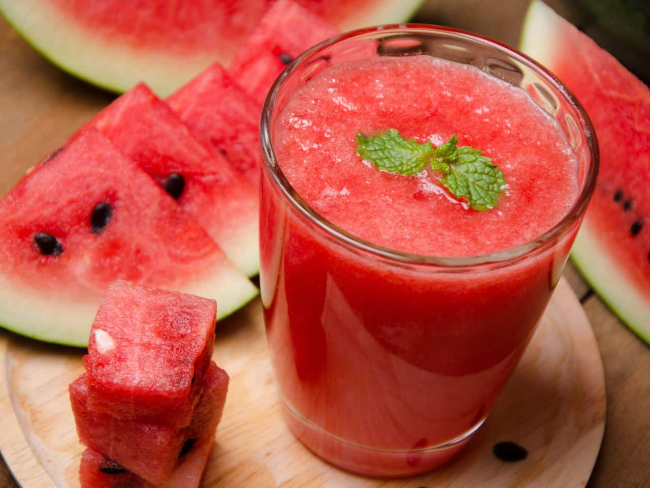 Como fazer suco de melancia para depois do almoço?
