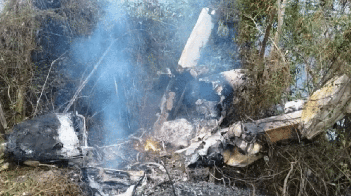 Piloto de Sinop morre após avião cair e explodir no Amazonas, 80% do corpo queimado