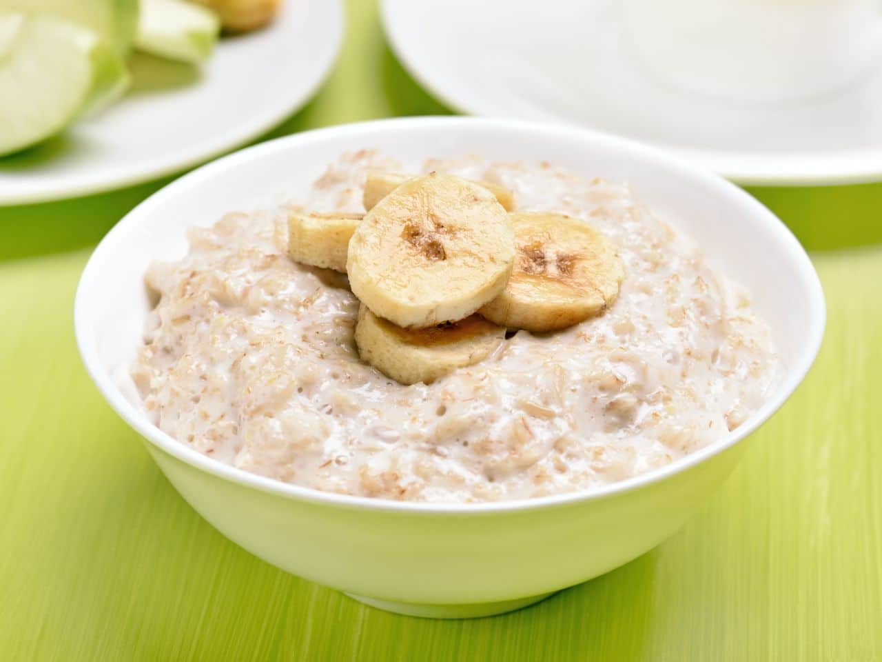 Receita de mingau de aveia para o café da manhã