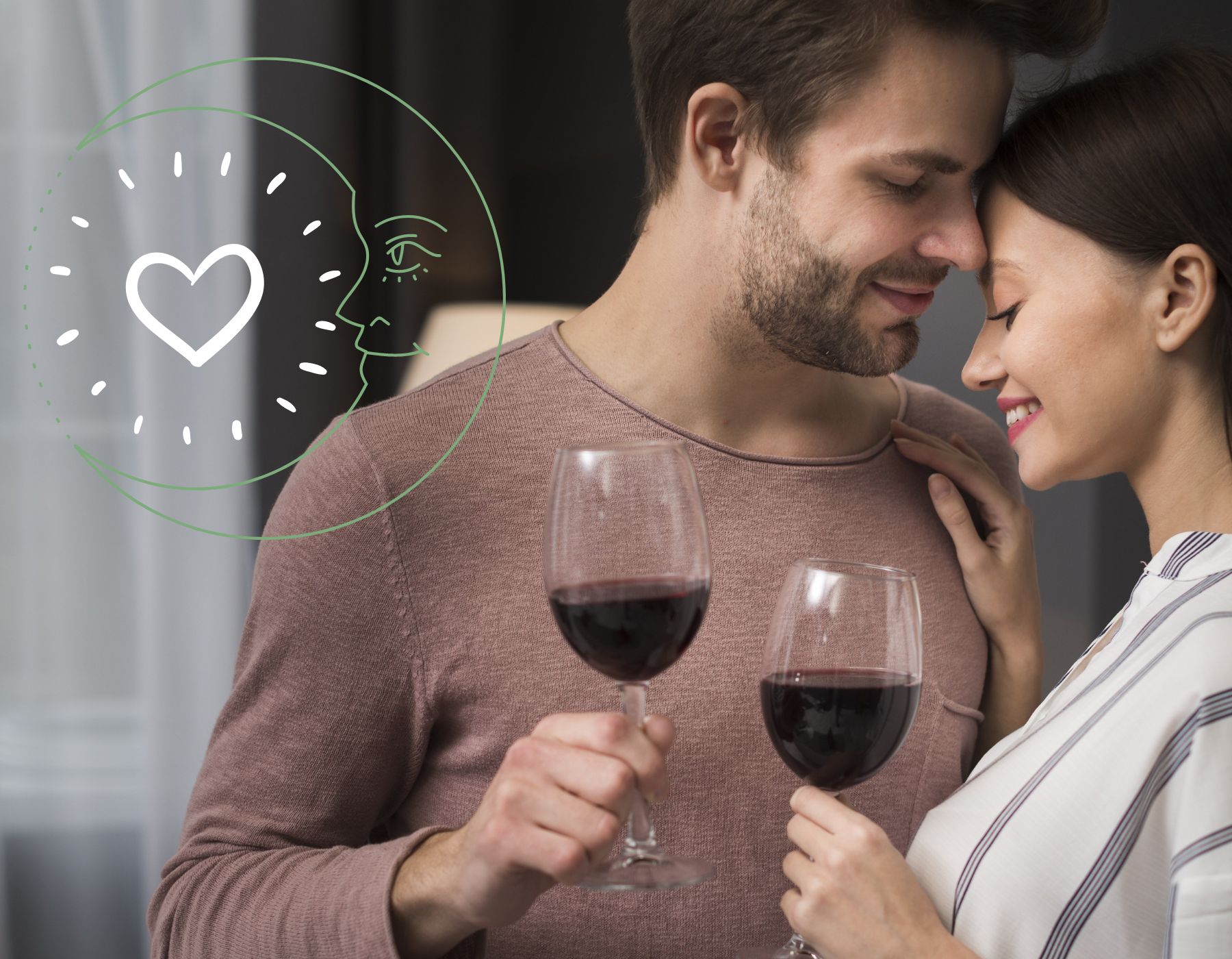 Esses 4 signos do zodíaco terão sorte no amor hoje à noite