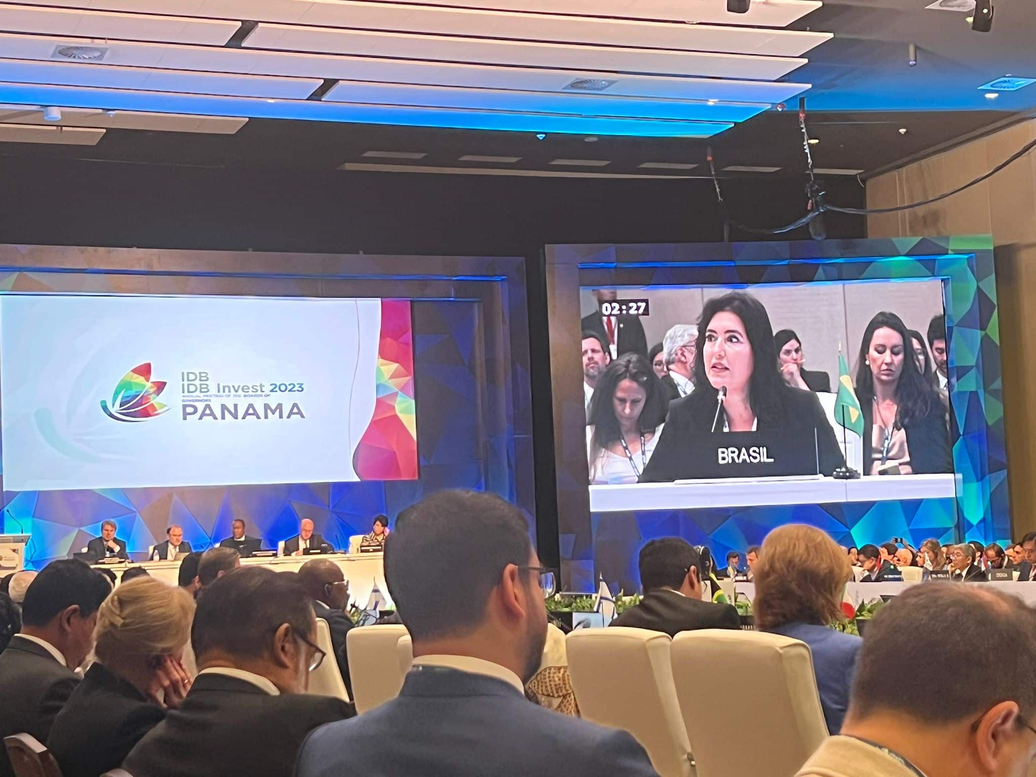 brasil reafirma compromisso com politicas sociais em reuniao do bid
