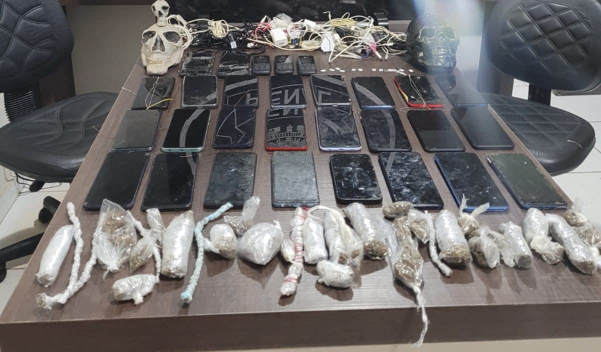 Ilícitos apreendidos durante a operação Alvorada  - Foto por: SAAS-MT
