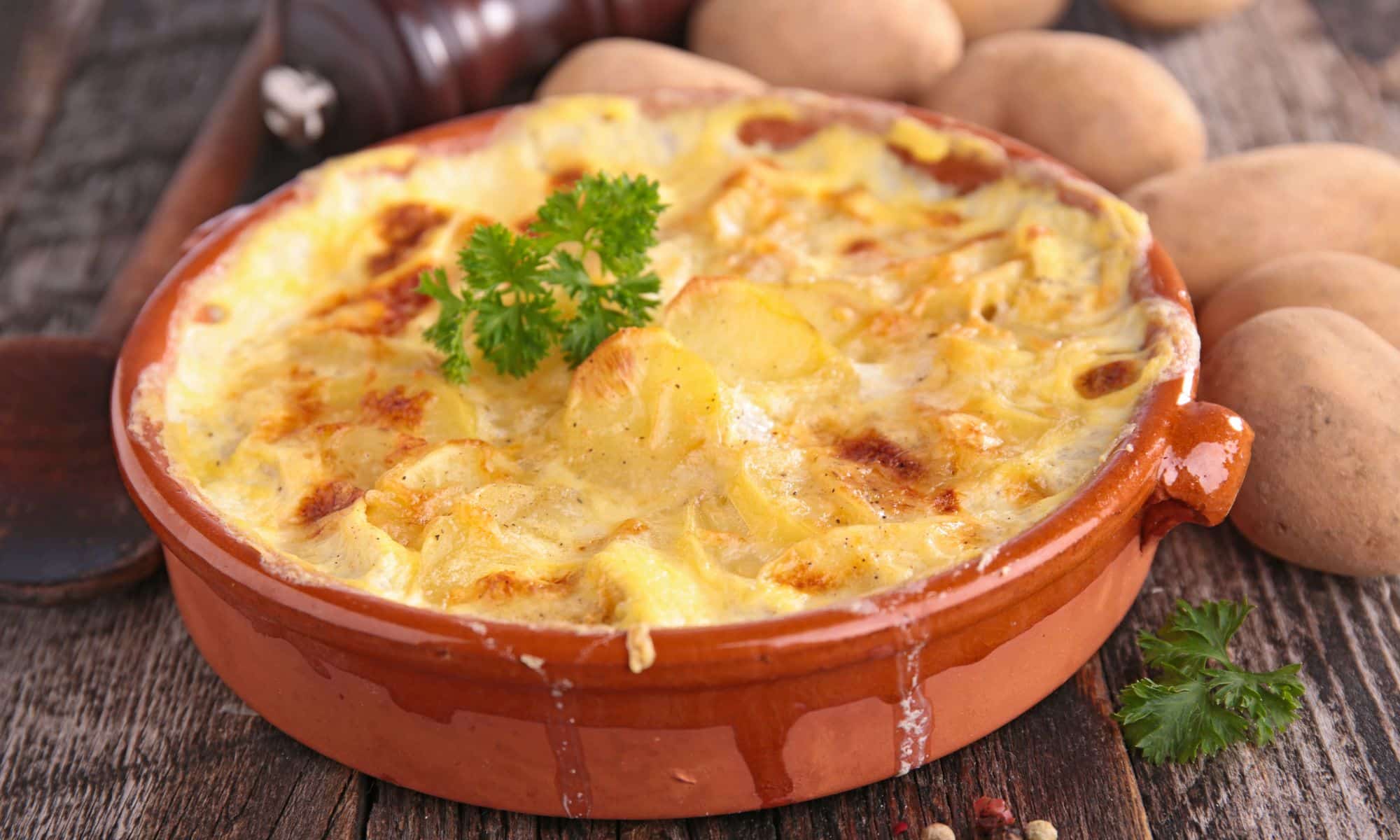 Receita de batata gratinada: O seu lanche de hoje, 13/03