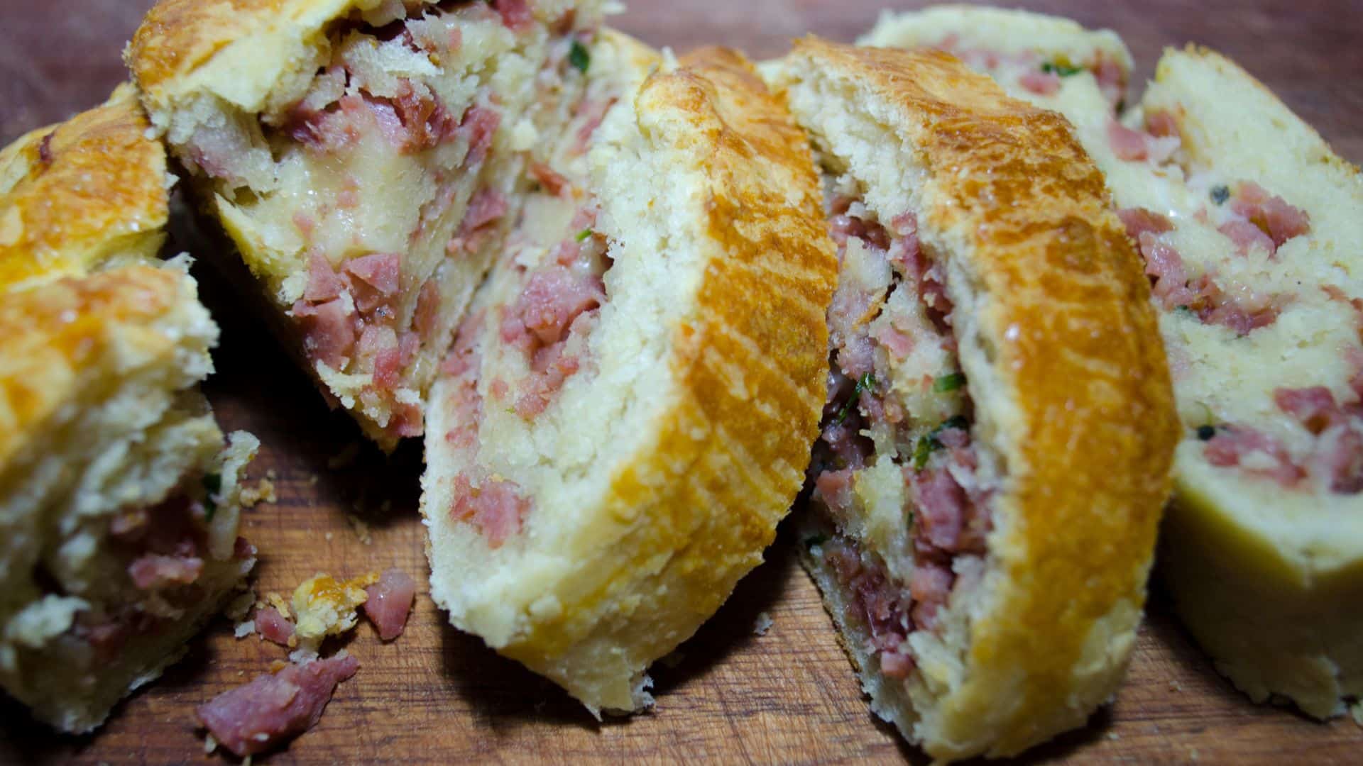 receita de pão de calabresa