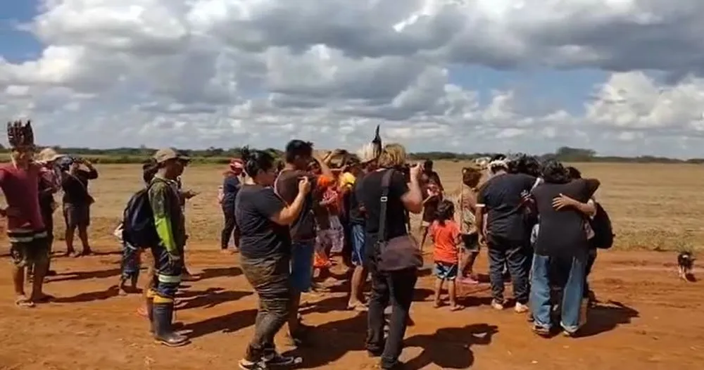 Indígenas são presos ao protestar contra obra em Mato Grosso do Sul