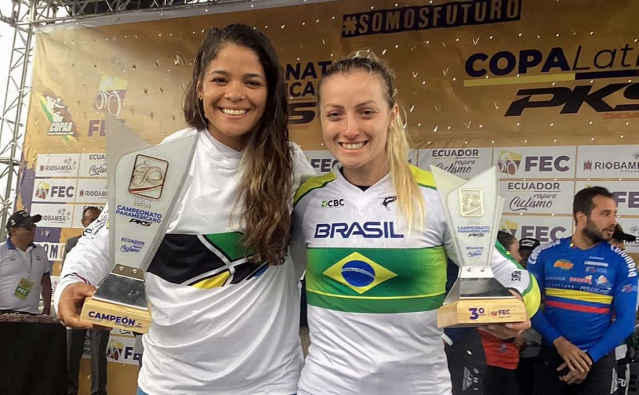 Paola Reis garante vaga olímpica ao Brasil no ciclismo BMX feminino