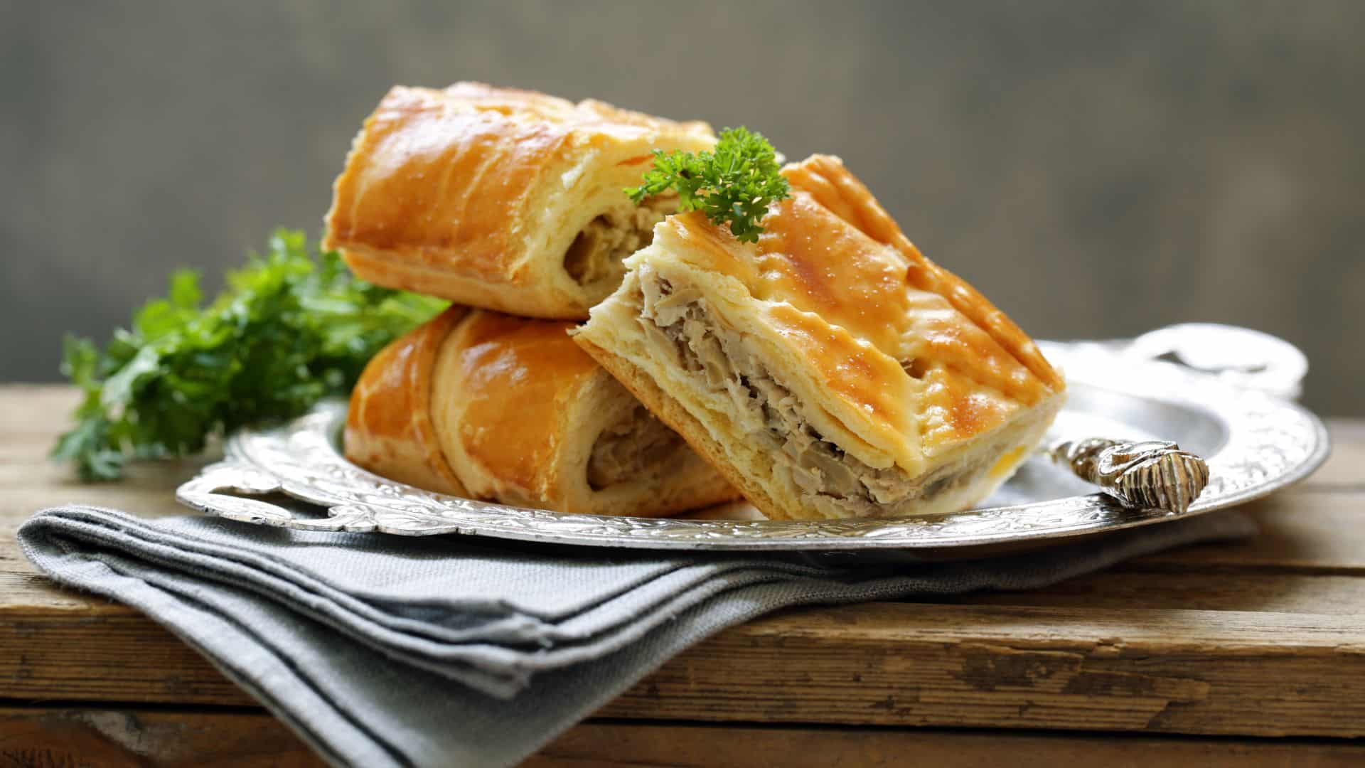 Receita de torta de frango cremosa