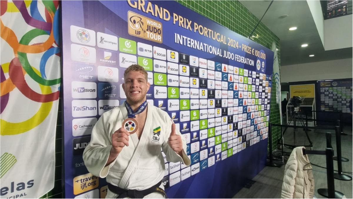 Judô: Brasil abre ano olímpico com bronze e prata em GP de Portugal