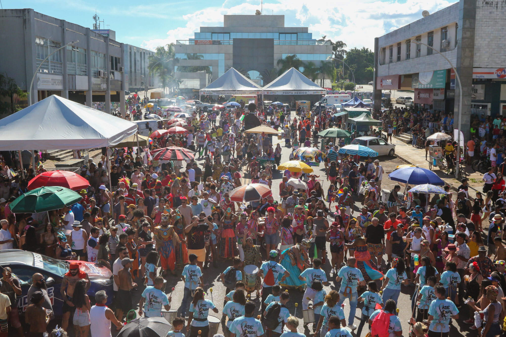 Carnaval de Brasília registra queda de 23% nas ocorrências criminais