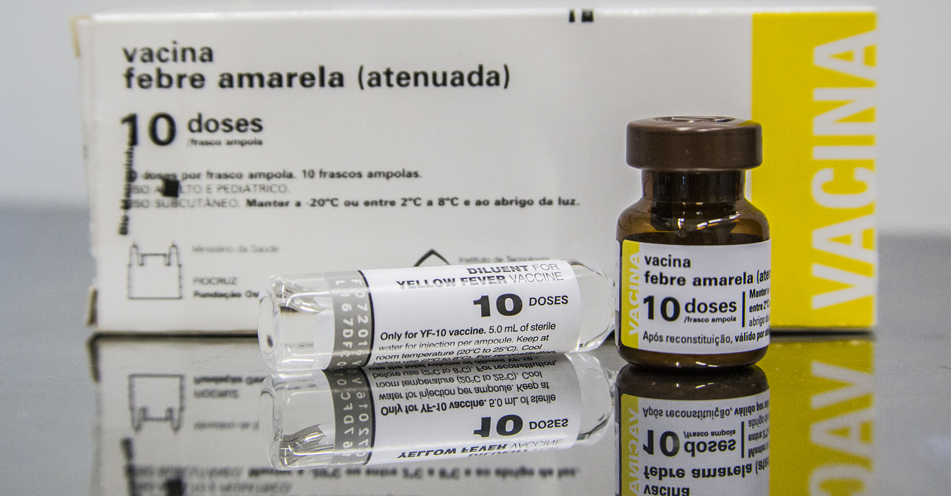 Fiocruz dobra capacidade de produção da vacina contra a febre amarela