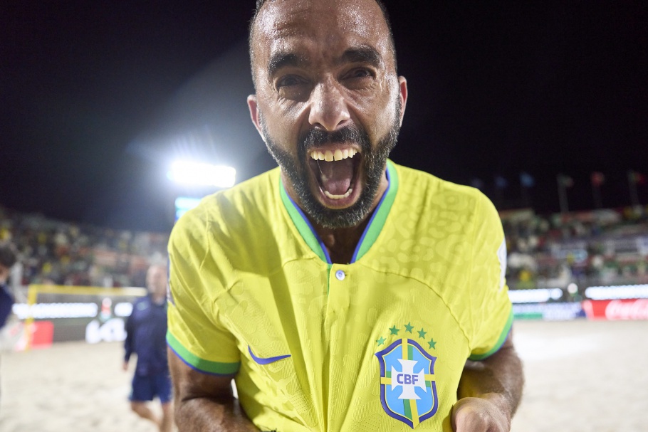Mundial de Beach Soccer: Brasil fecha 1ª fase com aproveitamento 100%