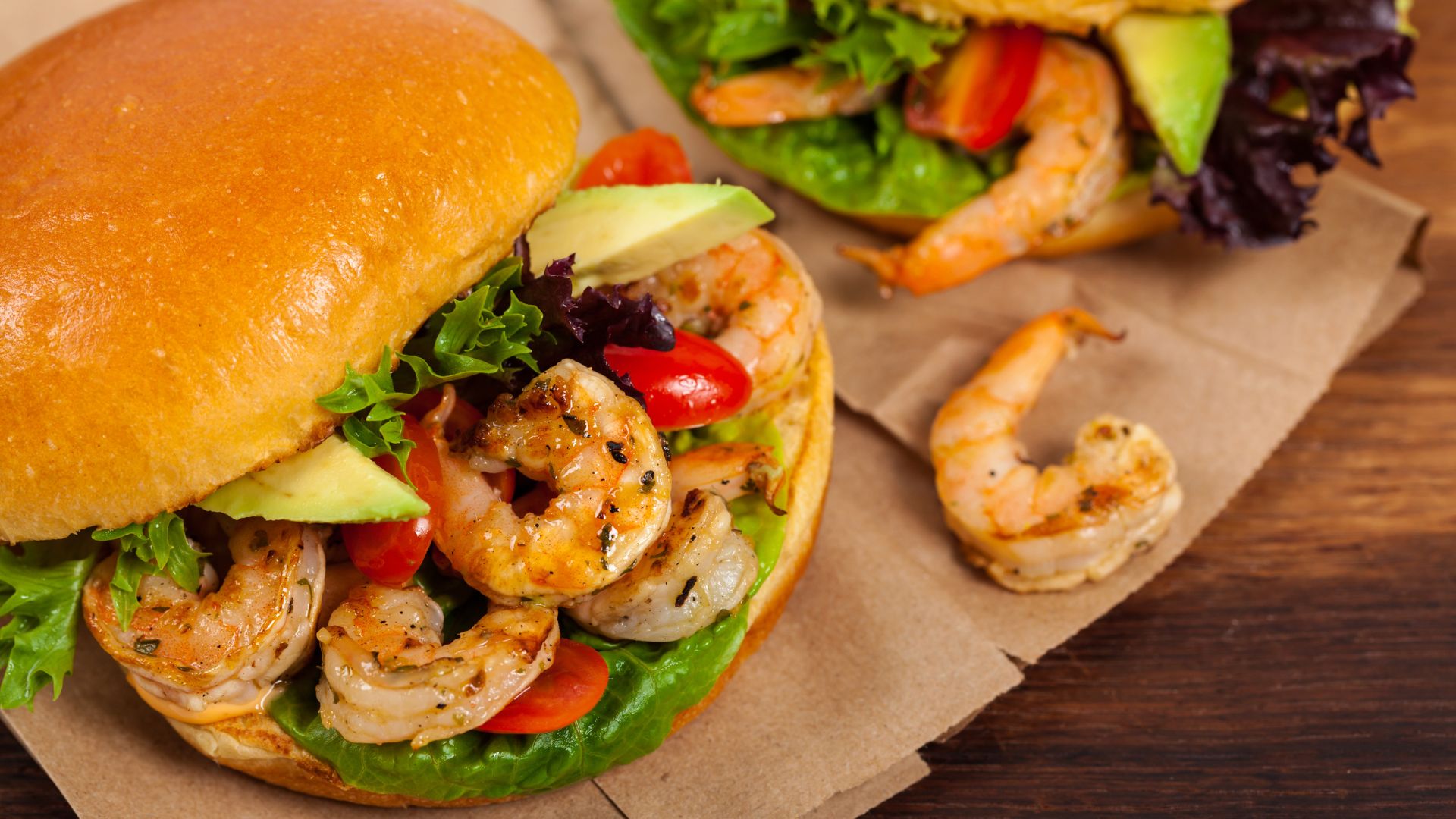 Como fazer hambúrguer de camarão no lanche?