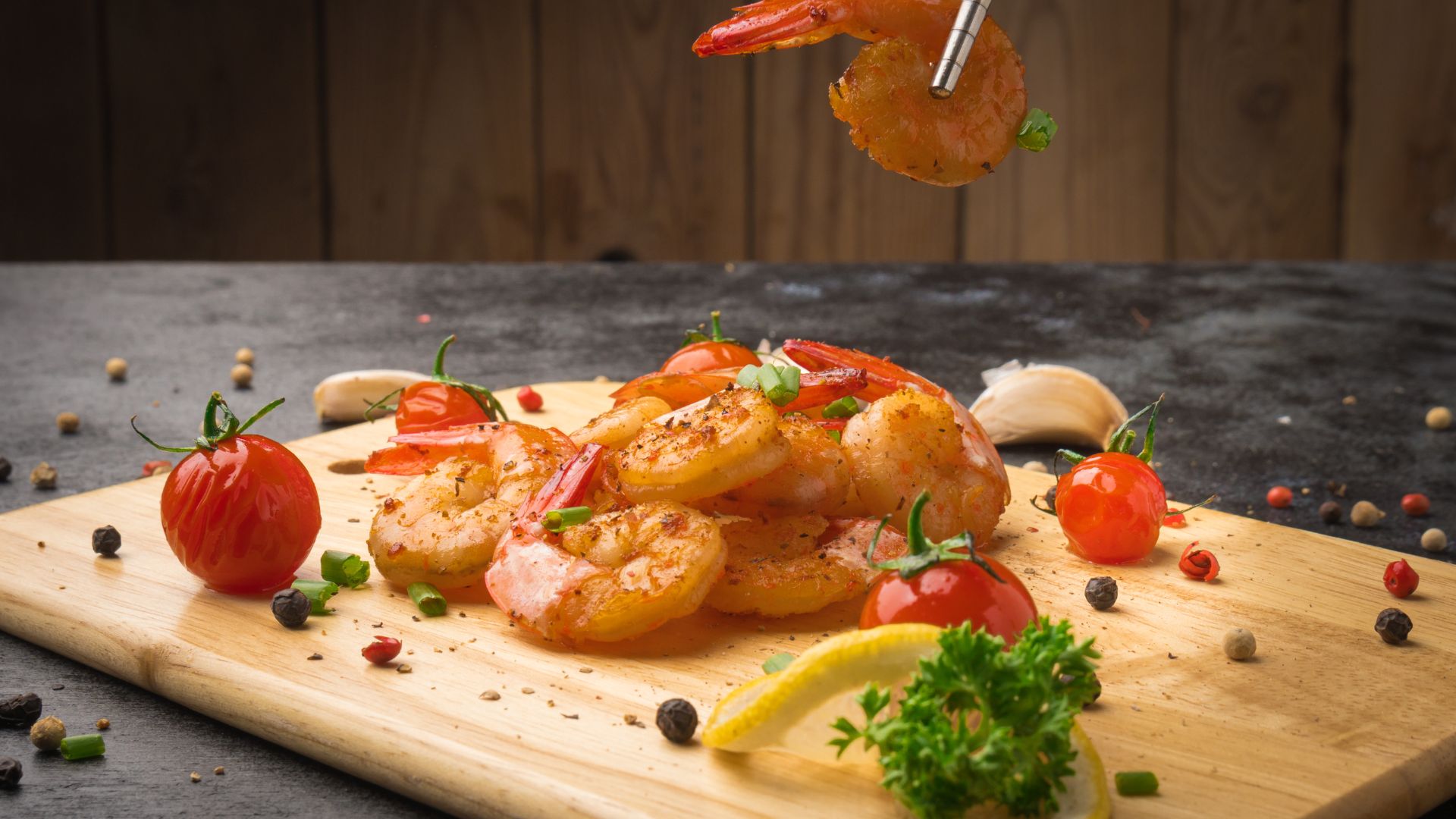 Receita de camarão frito para a semana santa