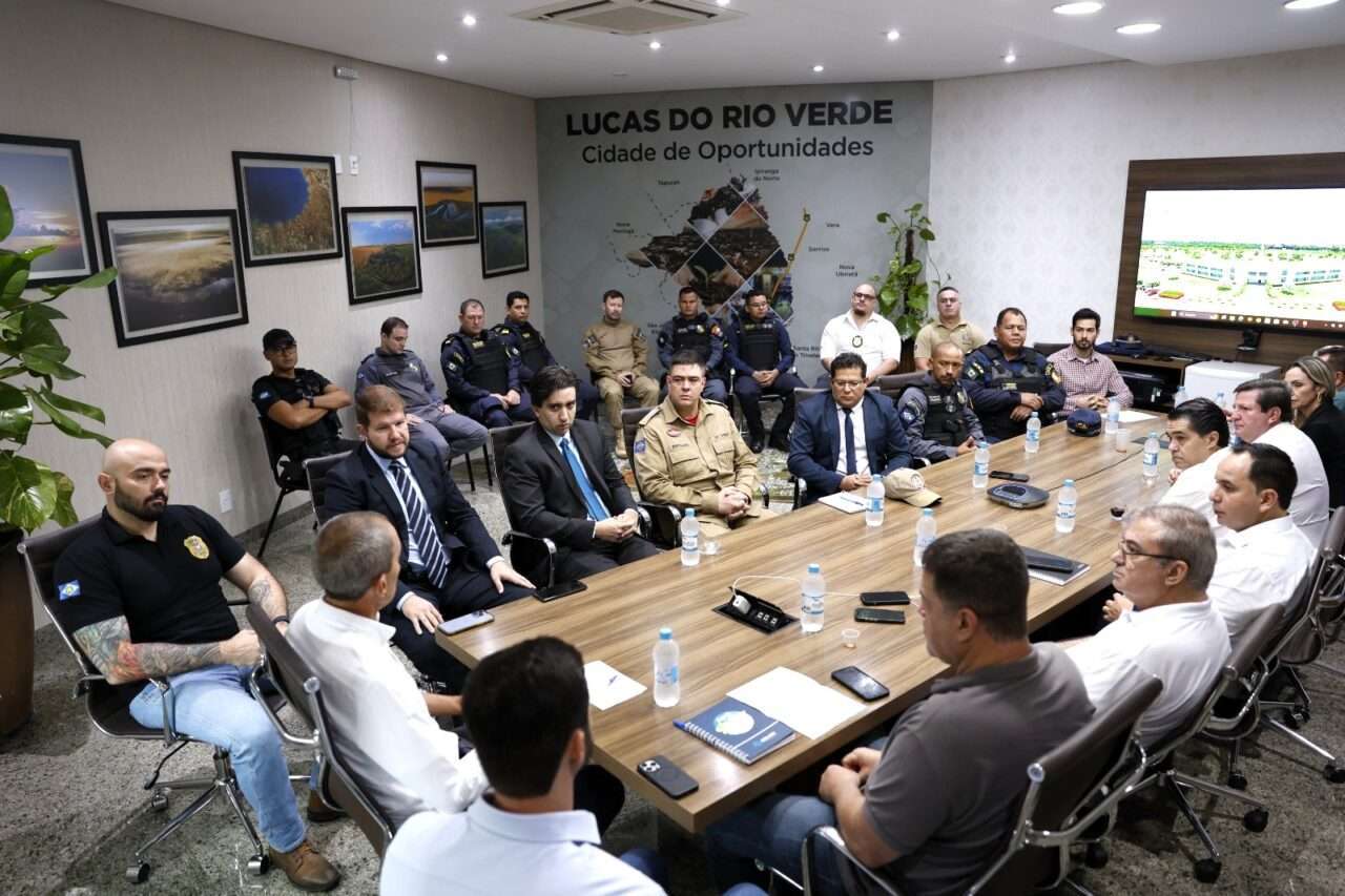 Vereadores participam de reunião com membros do GGI-M de Lucas do Rio Verde