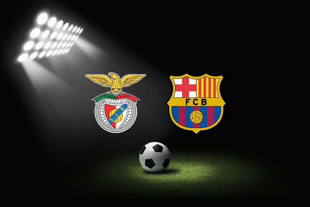 Benfica x Barcelona, onde assistir, Champions League, jogo ao vivo, SBT, TNT, transmissão, UEFA, futebol europeu