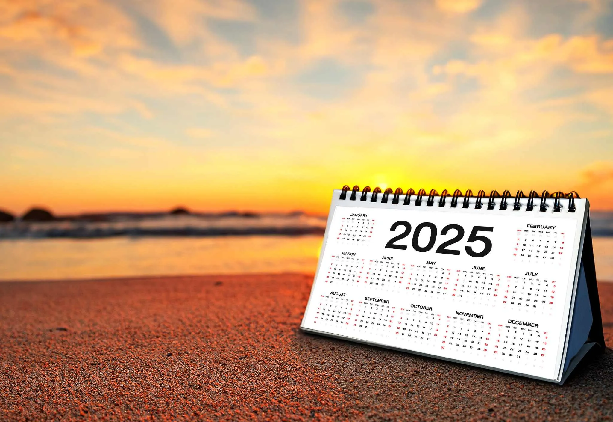 Calendário de feriados 2025: datas nacionais