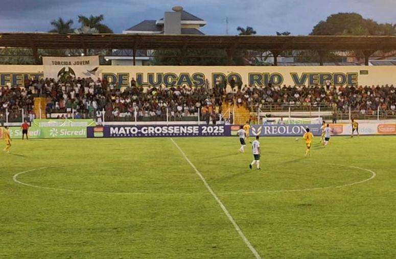 Luverdense volta a pecar nas finalizações e fica no empate com o Nova Mutum