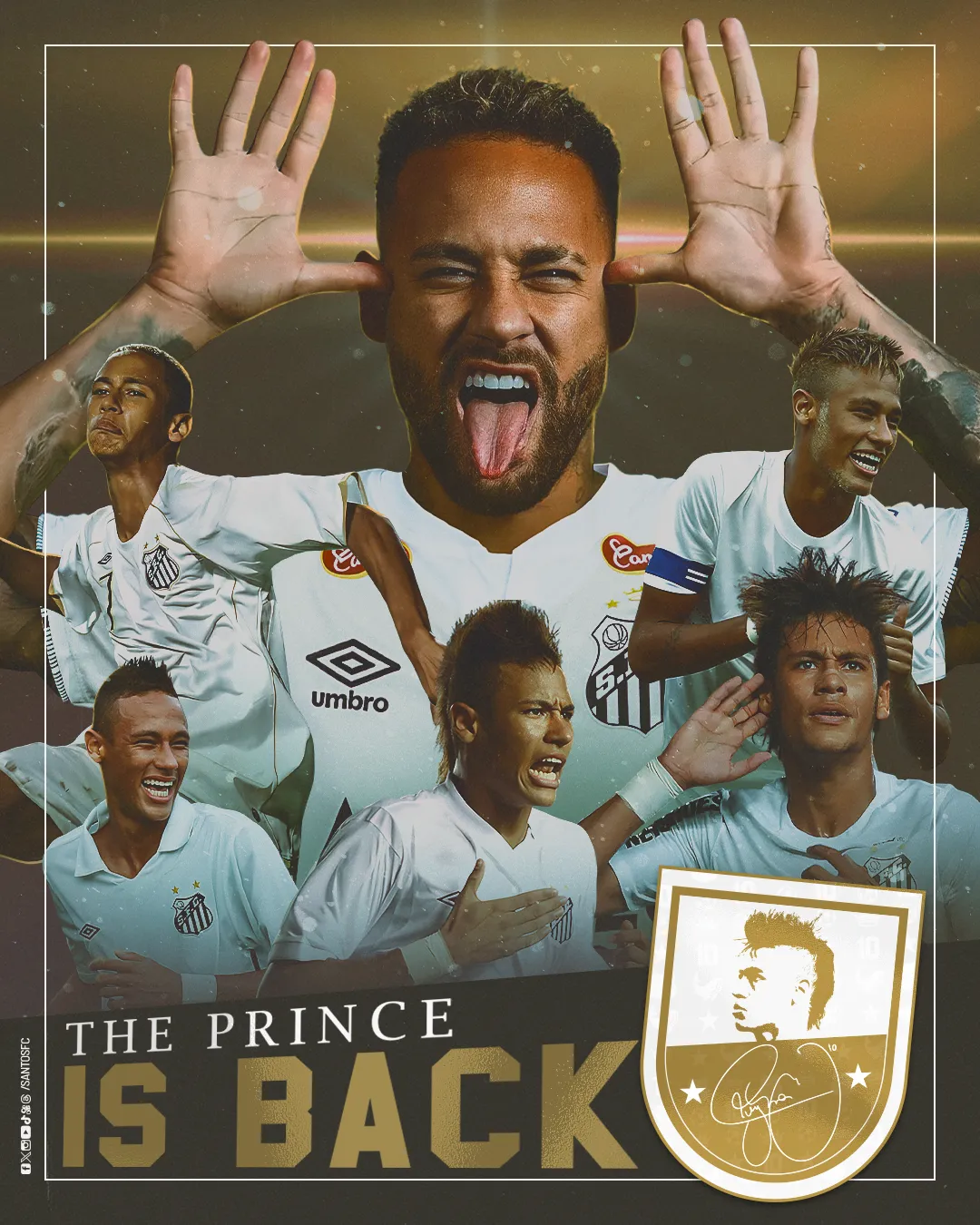 Neymar já tem data para estrear pelo Santos, veja quando