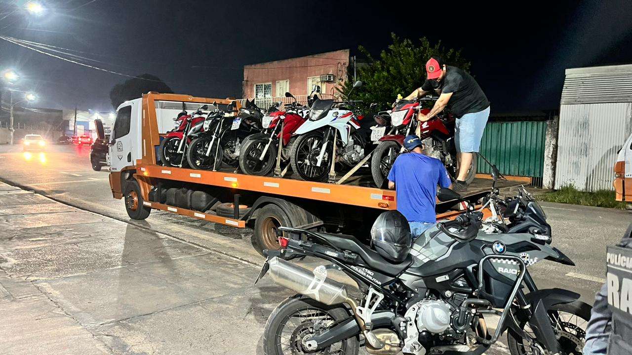 Polícia Militar frusta mais uma tentativa de rolezinho de motoqueiros em Cuiabá