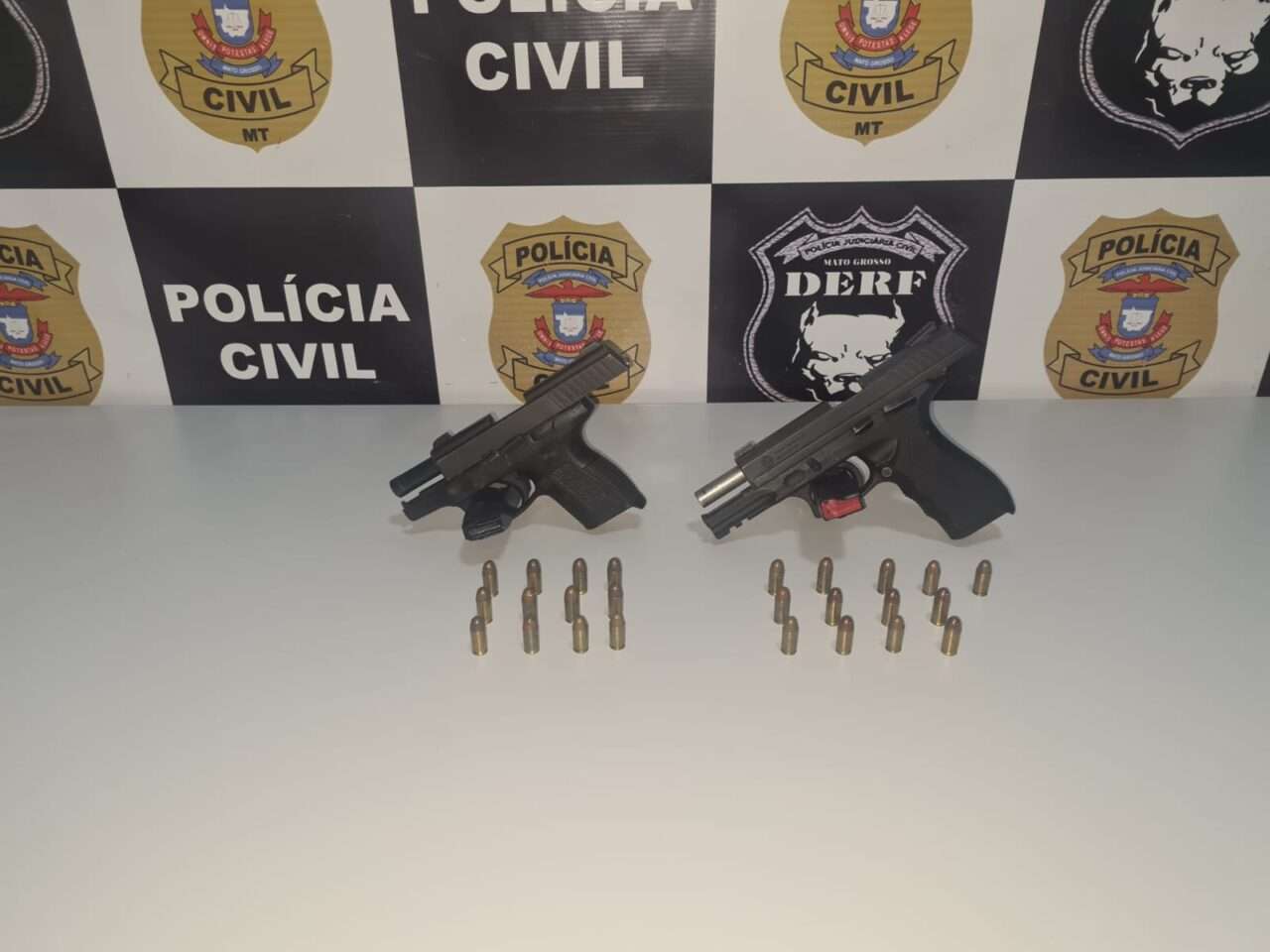 Quadrilha especializada em sequestros e roubos é presa em Rondonópolis