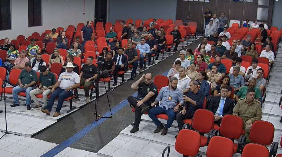 Audiência pública discute segurança pública em Lucas do Rio Verde