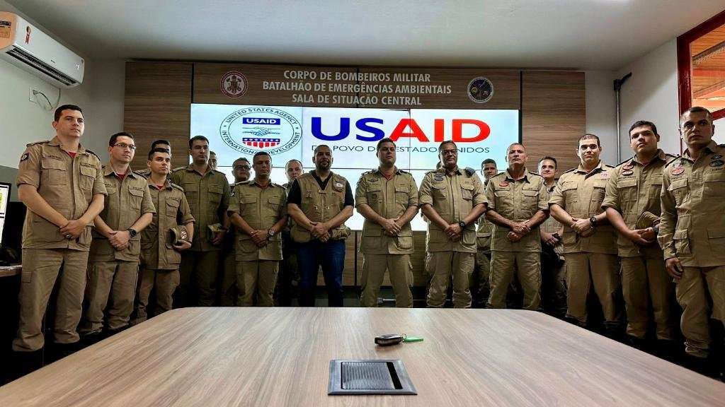 Corpo de Bombeiros de Mato Grosso Adere a Programa de Assistência a Desastres dos EUA