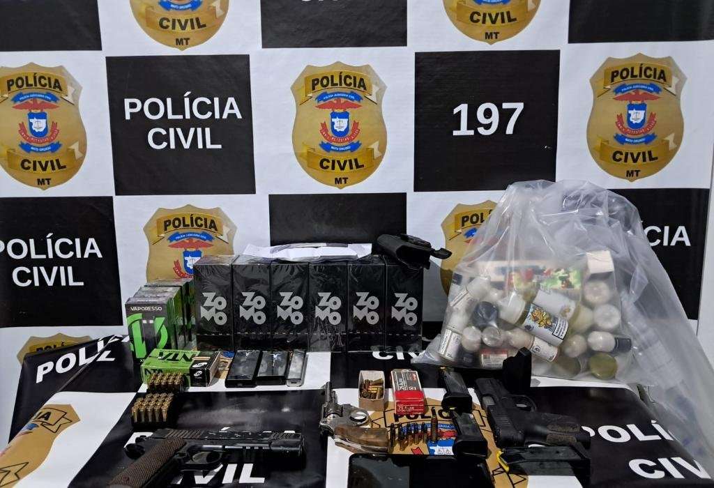 Polícia Civil de Mato Grosso Prende Dono de Tabacaria em Pedra Preta com Produtos Ilegais