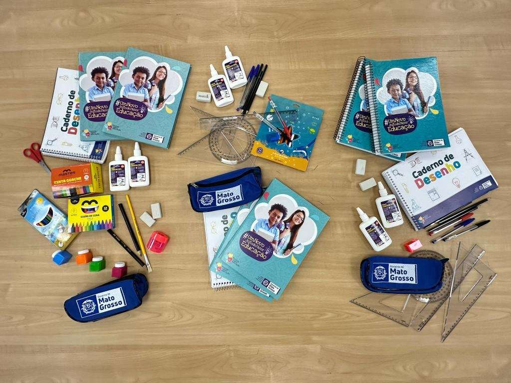 Seduc-Mato Grosso entregará kits escolares para 355 mil estudantes até março de 2025