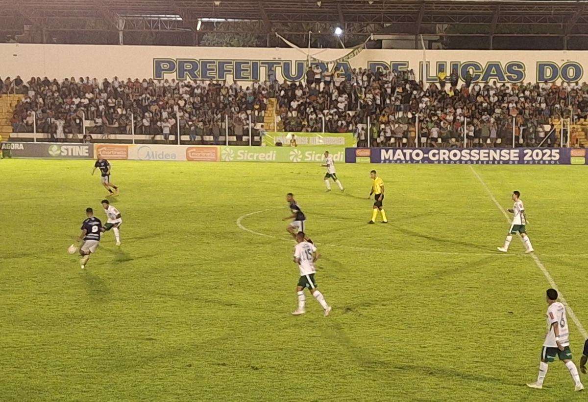 Luverdense marca no fim e evita derrota na estreia do Estadual