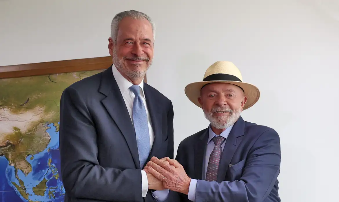 Brasília (DF), 21/01/2025 - O presidente da República Luiz Inácio Lula da Silva durante reunião para tratar sobre questões ambientais e definir o presidente da COP30, André Corrêa do Lago. Foto: José Cruz/Agência Brasil
