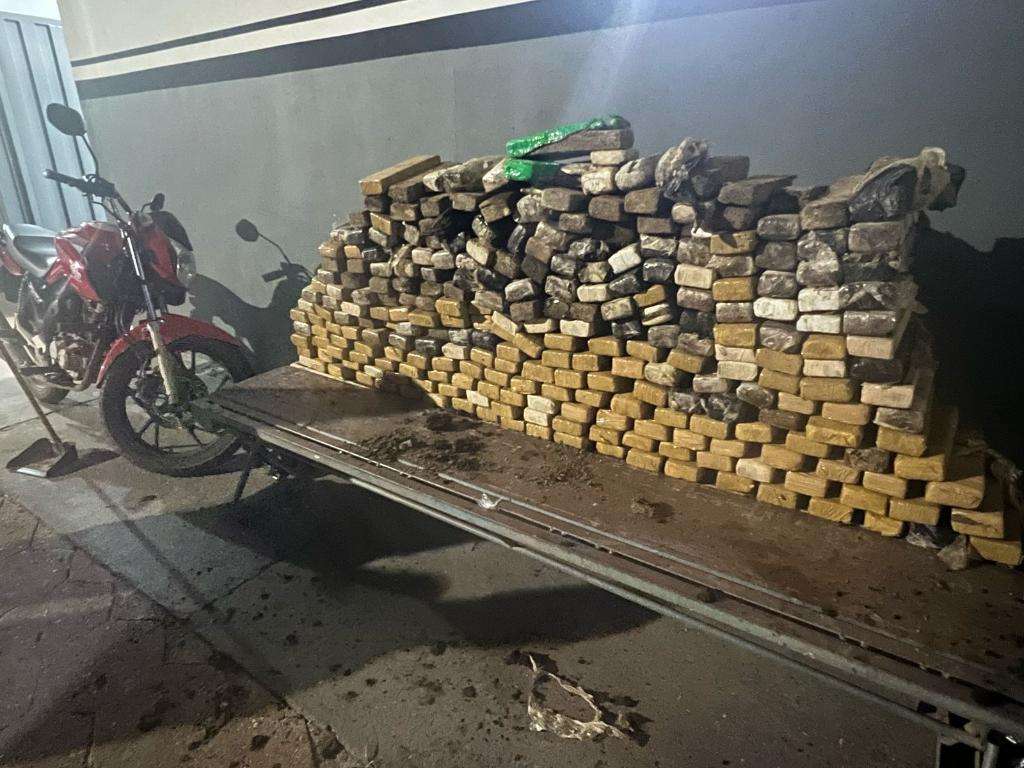 Patrulha Rural localiza depósito de facção criminosa e apreende 270 quilos de maconha em Várzea Grande