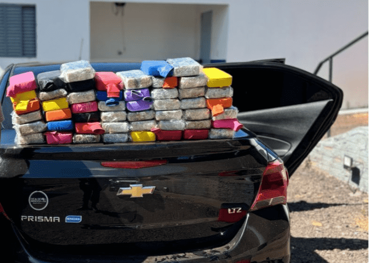 Acao apreende 51 tabletes de cocaina e causa prejuizo milionario ao trafico em Mato Grosso