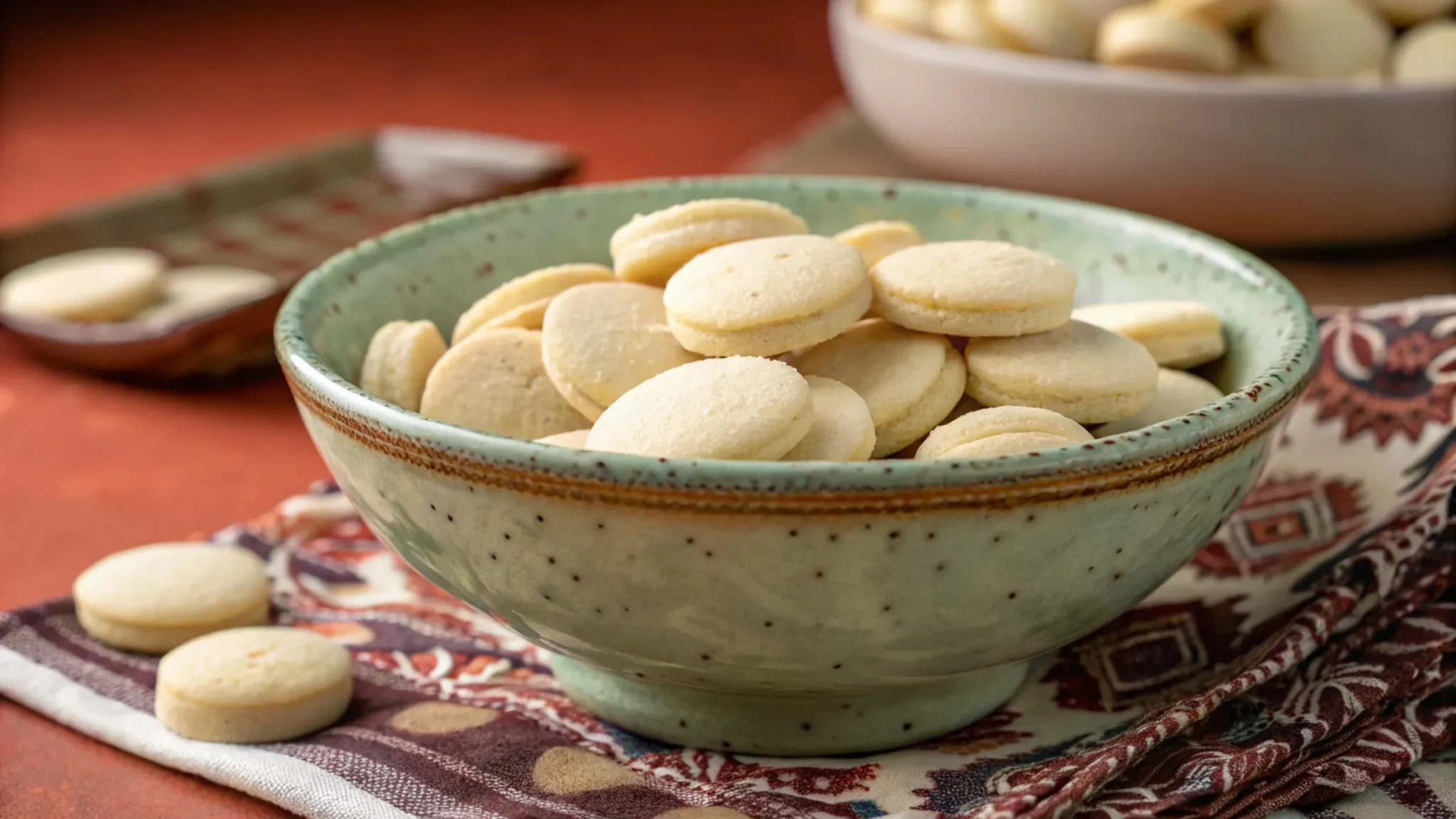 Receita de Biscoitinhos de Nata igual aquela da Avó