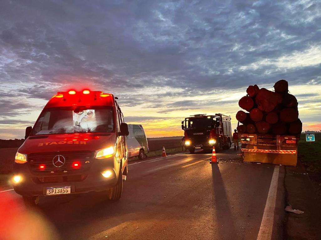 Corpo de Bombeiros socorre vítima de acidente na MT-220 em Mato Grosso