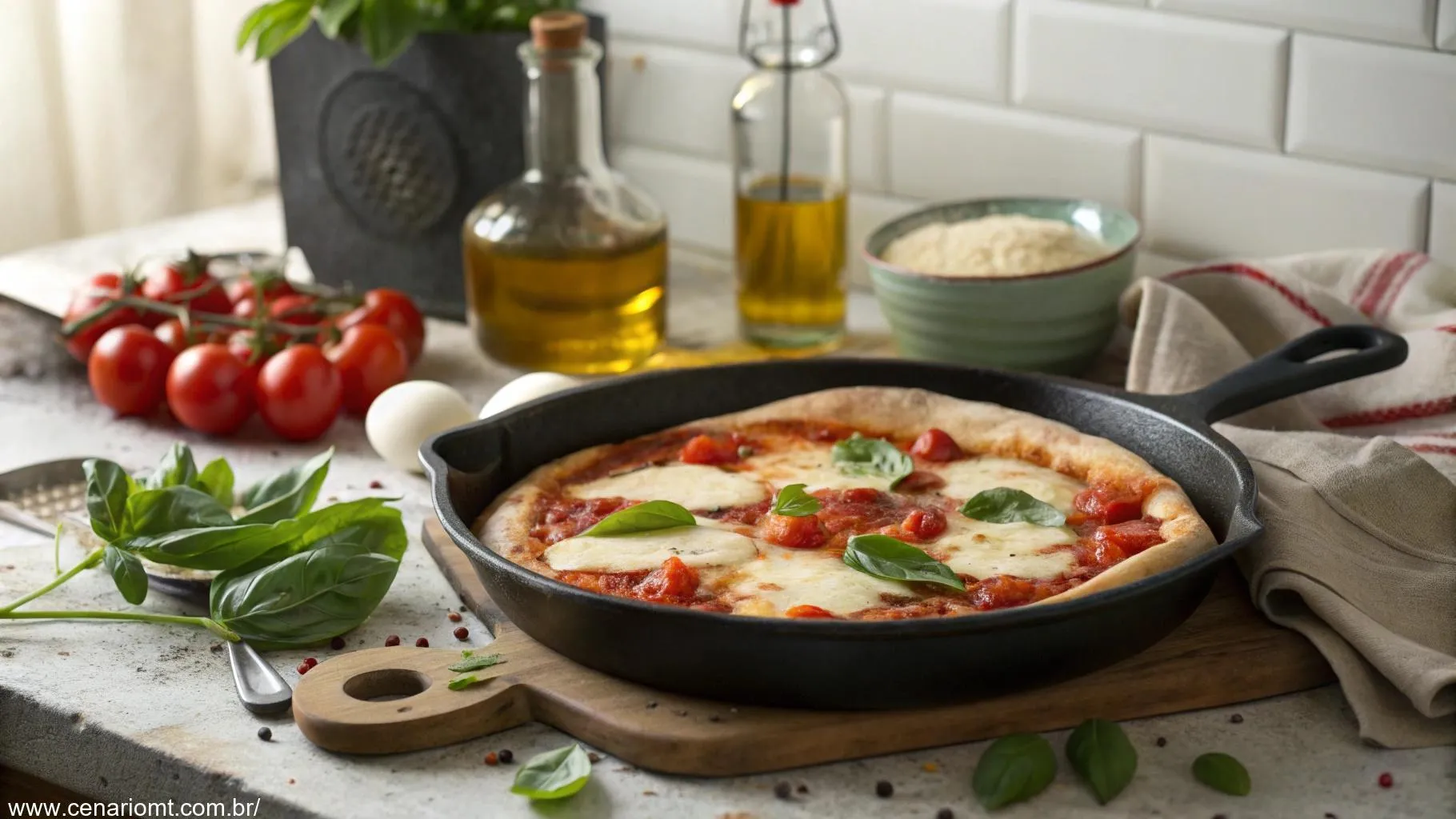Pizza de Frigideira: Receita Fácil e Deliciosa para Fazer em Casa