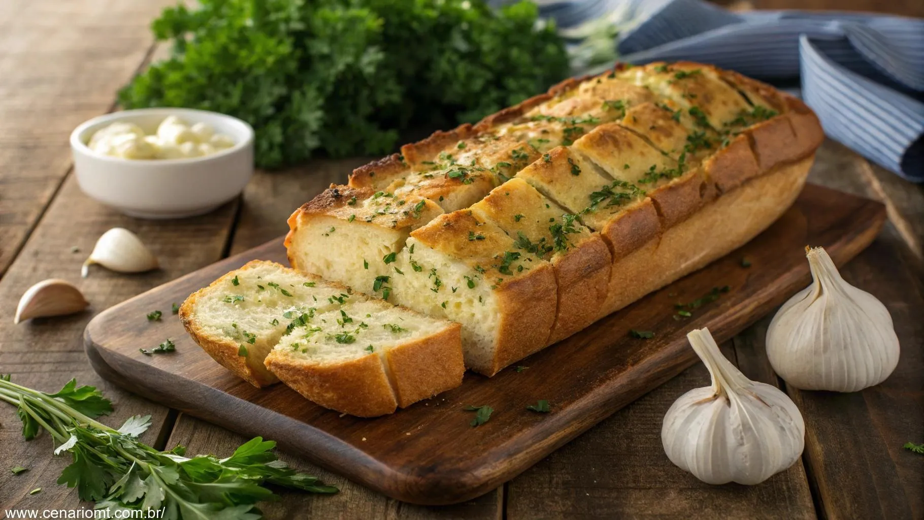 Receita Fácil de Pão de Alho Caseiro: O Toque Perfeito para o Seu Churrasco