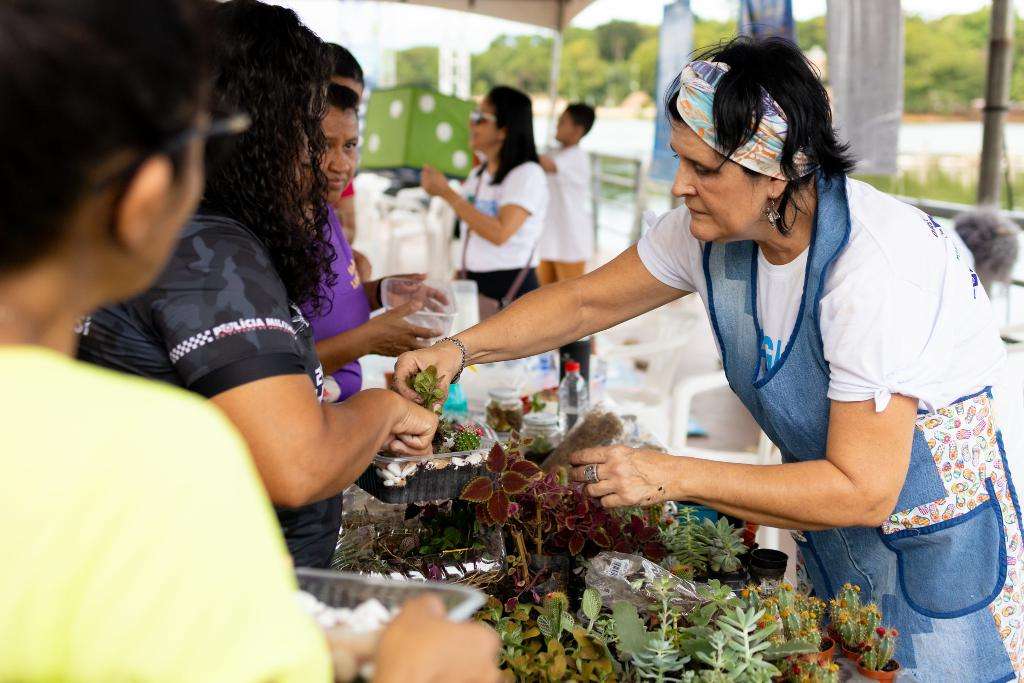 Centenas de pessoas participaram das Atividades de encerramento do Dia Mundial da Agua no Parque das Aguas